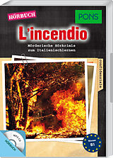 Audio CD (CD/SACD) PONS Hörkrimi Italienisch - L'incendio von Giovanni Garelli
