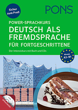Kartonierter Einband PONS Power-Sprachkurs Deutsch als Fremdsprache für Fortgeschrittene von Christine Breslauer