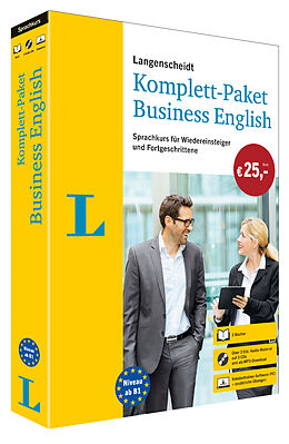 Kartonierter Einband Langenscheidt Komplett-Paket Business English von 