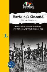 Kartonierter Einband Langenscheidt Krimi zweisprachig Italienisch - Morte nel Chianti - Tod im Chianti (A1/A2) von 