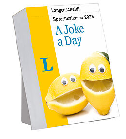 Kalender Langenscheidt Sprachkalender A Joke a Day 2025 von 