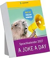 Kalender Langenscheidt Sprachkalender A Joke a Day 2027 von