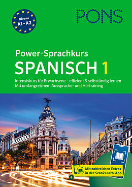 Kartonierter Einband PONS Power-Sprachkurs Spanisch 1 von 