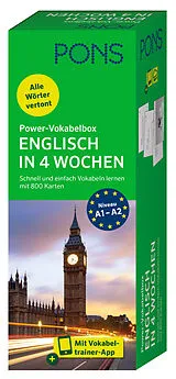 Buch PONS Power-Vokabelbox Englisch in 4 Wochen von