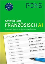 Kartonierter Einband PONS Satz für Satz Französisch A1 von 