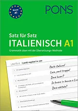 Kartonierter Einband PONS Satz für Satz Italienisch A1 von 