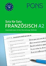 Kartonierter Einband PONS Satz für Satz Französisch A2 von 