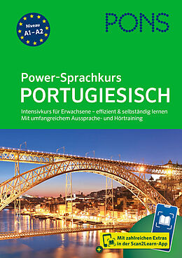 Kartonierter Einband PONS Power-Sprachkurs Portugiesisch von 