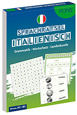 Kartonierter Einband PONS Sprachrätsel Italienisch von 