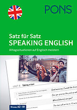 Kartonierter Einband PONS Satz für Satz Speaking English von 