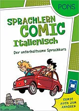 Kartonierter Einband PONS Sprachlern-Comic Italienisch von 