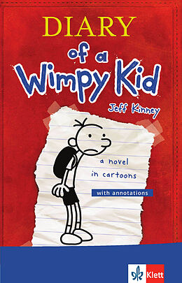 Kartonierter Einband Diary of a Wimpy Kid von Jeff Kinney