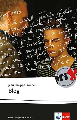 Couverture cartonnée Blog de Jean-Philippe Blondel