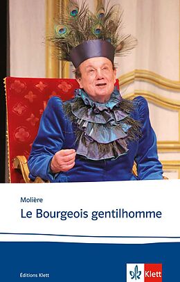 Couverture cartonnée Le Bourgeois gentilhomme de Molière