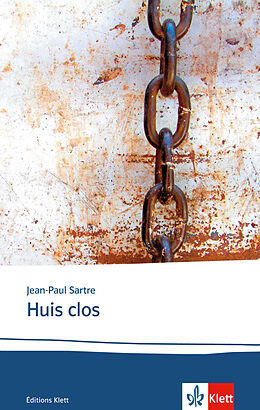 Couverture cartonnée Huis clos de Jean-Paul Sartre