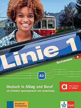 Couverture cartonnée Linie 1 Schweiz A2 de Stefanie Dengler, Ludwig Hoffmann, Susan Kaufmann