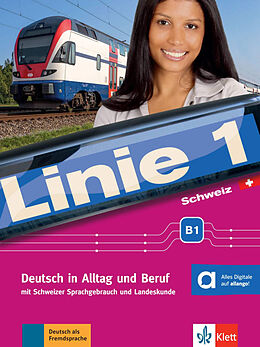 Couverture cartonnée Linie 1 Schweiz B1 de Stefanie Dengler, Ludwig Hoffmann, Susan Kaufmann