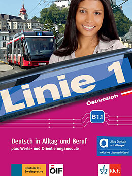 Set mit div. Artikeln (Set) Linie 1 Österreich B1.1  Hybride Ausgabe allango von 