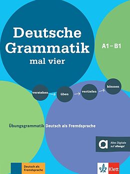 Kartonierter Einband Deutsche Grammatik mal vier von Sandra Hohmann, Lutz Rohrmann