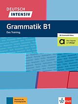 Kartonierter Einband Deutsch intensiv Grammatik B1 von Magdalena Ptak, Marion Schomer
