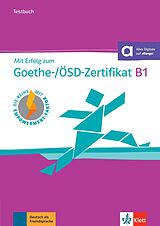 Kartonierter Einband Mit Erfolg zum Goethe-/ÖSD-Zertifikat B1 von Hantschel, Weber
