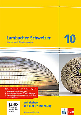 Geheftet Lambacher Schweizer Mathematik 10. Ausgabe Rheinland-Pfalz von Ilona Bernhard, Petra Hillebrand, Wiebke Janzen