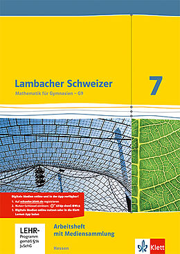 Set mit div. Artikeln (Set) Lambacher Schweizer Mathematik 7 - G9. Ausgabe Hessen von Ilona Bernhard, Volker Bigalski, Oliver u a Blinn