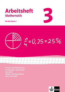 Geheftet Prozent- und Zinsrechnung, Zuordnungen, Gleichungen, Geometrie, Daten und Zufall. Ausgabe ab 2009 von 