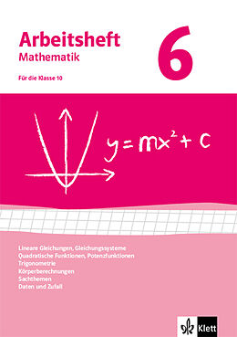Geheftet Gleichungen, Funktionen, Trigonometrie, Rauminhalte, Sachthemen, Daten/Zufall. Ausgabe ab 2009 von 
