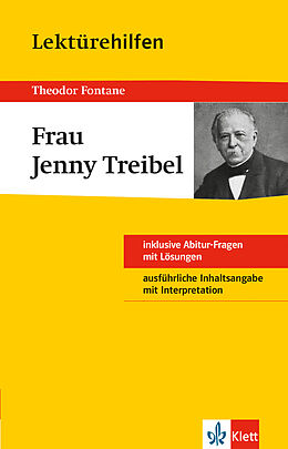 Kartonierter Einband Klett Lektürehilfen Theodor Fontane, Frau Jenny Treibel von Theodor Fontane