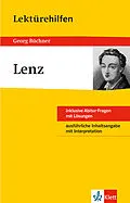 E-Book (epub) Klett Lektürehilfen - Georg Büchner, Lenz von Udo Müller