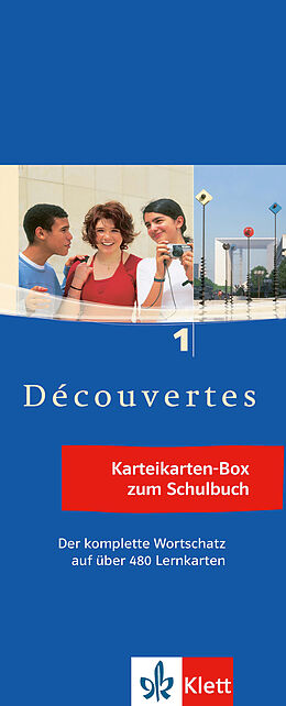 Textkarten / Symbolkarten Découvertes 1 - Vokabel-Lernbox zum Schülerbuch von 