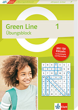 Kartonierter Einband Green Line 1 (ab 2021) Klasse 5 - Übungsblock zum Schulbuch von 