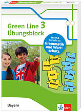 Kartonierter Einband Green Line 3 Bayern Klasse 7 - Übungsblock zum Schulbuch von 