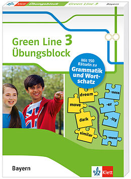 Kartonierter Einband Green Line 3 Bayern Klasse 7 - Übungsblock zum Schulbuch von 