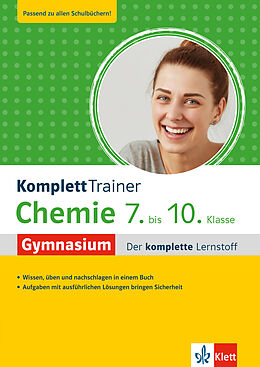 Kartonierter Einband Klett KomplettTrainer Gymnasium Chemie 7. - 10. Klasse von 