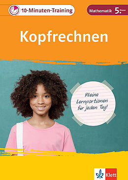 Geheftet Klett 10-Minuten-Training Mathematik Kopfrechnen 5. Klasse von 