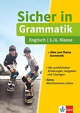 Kartonierter Einband Klett Sicher in Englisch Grammatik 5./6. Klasse von