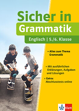 Kartonierter Einband Klett Sicher in Englisch Grammatik 5./6. Klasse von 