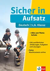 Kartonierter Einband Klett Sicher in Deutsch Aufsatz 5./6. Klasse von 