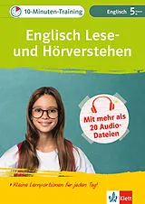 Geheftet Klett 10-Minuten-Training Englisch Lese- und Hörverstehen 5. Klasse von