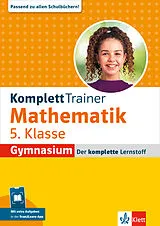 Kartonierter Einband Klett KomplettTrainer Gymnasium Mathematik 5. Klasse von