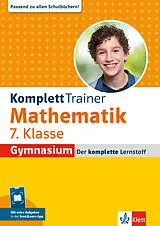 Kartonierter Einband Klett KomplettTrainer Gymnasium Mathematik 7. Klasse von
