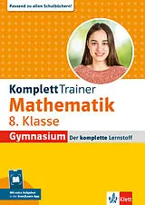 Kartonierter Einband Klett KomplettTrainer Gymnasium Mathematik 8. Klasse von 