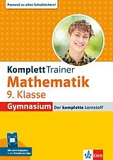 Kartonierter Einband Klett KomplettTrainer Gymnasium Mathematik 9. Klasse von Hans Borucki, Heike Homrighausen, Rüdiger u a Sandmann
