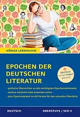 Kartonierter Einband Epochen der deutschen Literatur von Yomb May