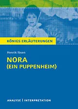 Kartonierter Einband Nora (Ein Puppenheim) von Henrik Ibsen von Henrik Ibsen