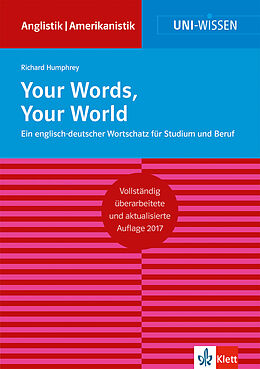 Kartonierter Einband Your Words, Your World von Richard Humphrey