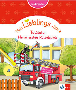 Kartonierter Einband (Kt) Klett Mein Lieblings-Block Tatütata! Meine ersten Rätselspiele von 