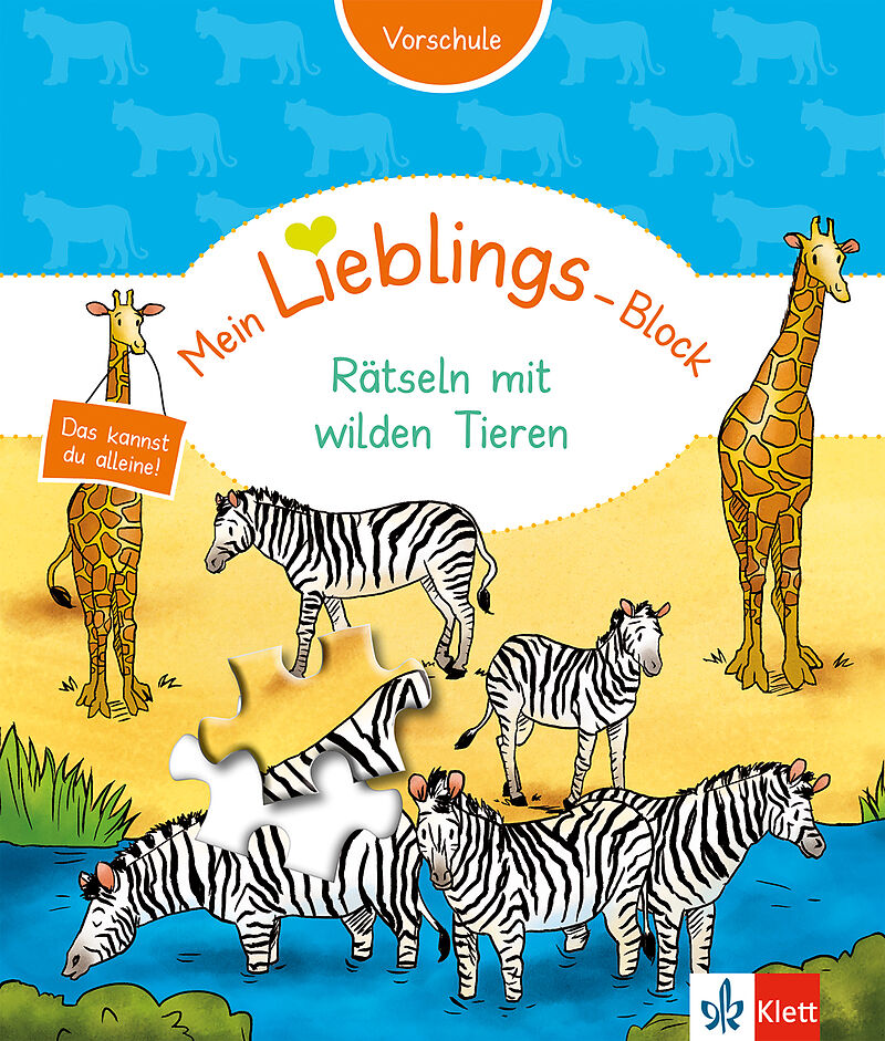 Mein Lieblings-block Rätsel Mit Wilden Tieren - - Buch Kaufen 